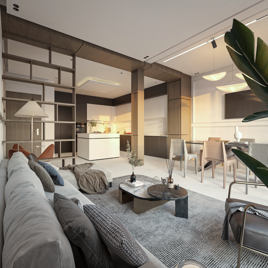 Appartement Jnan California — Réaménagement