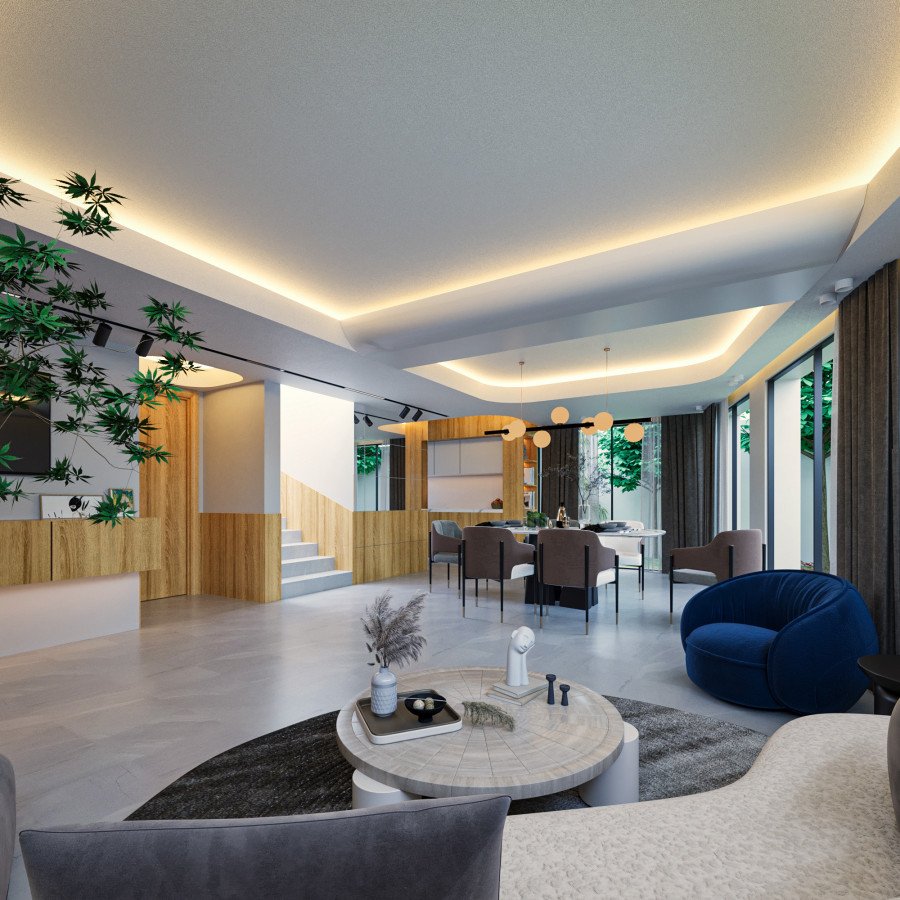 Villa California — Design intérieur