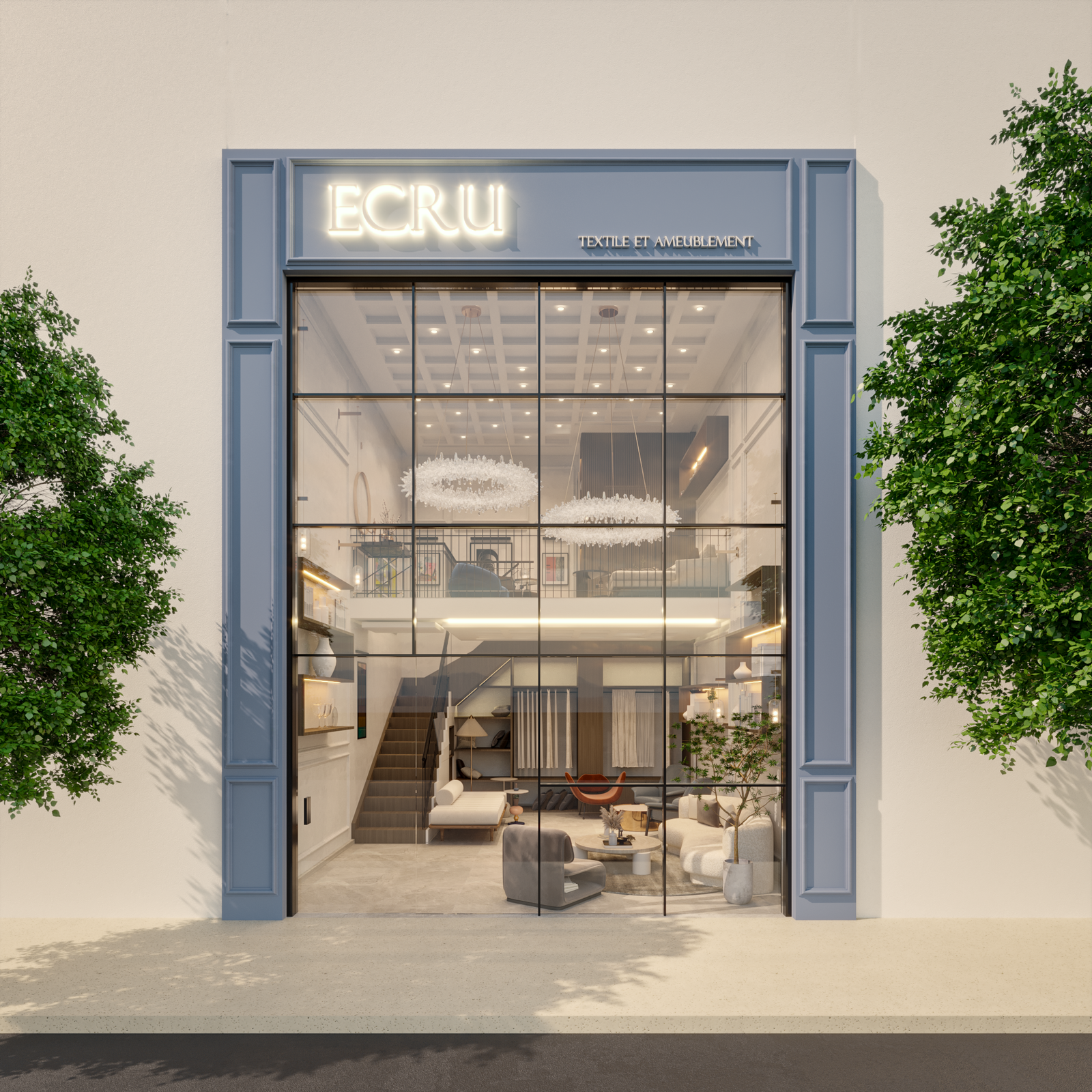 Boutique Écru (Fabric Store Design)
